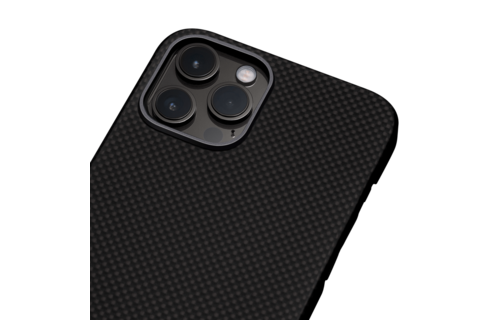 Pitaka Aramid Karbon Fiber MagEz Case for iPhone 12 Pro Max - Black/Grey Plain