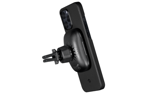 Pitaka Aramid Karbon Fiber MagEz Case for iPhone 12 Pro Max - Black/Grey Plain