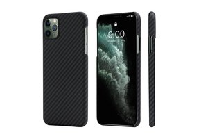 Pitaka Aramid MagEZ Case for iPhone 11 Pro - Black/Grey Twill