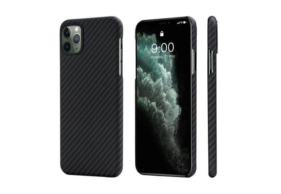 Pitaka Aramid MagEZ Case for iPhone 11 Pro - Black/Grey Twill