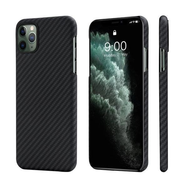 Pitaka Aramid MagEZ Case for iPhone 11 Pro - Black/Grey Twill