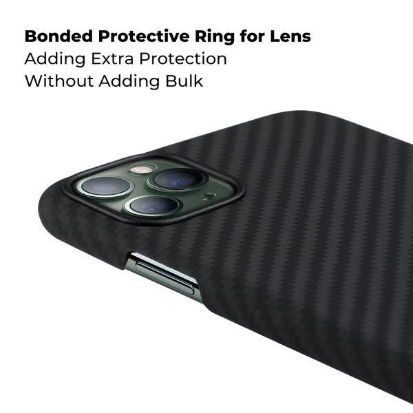 Pitaka Aramid MagEZ Case for iPhone 11 Pro - Black/Grey Twill