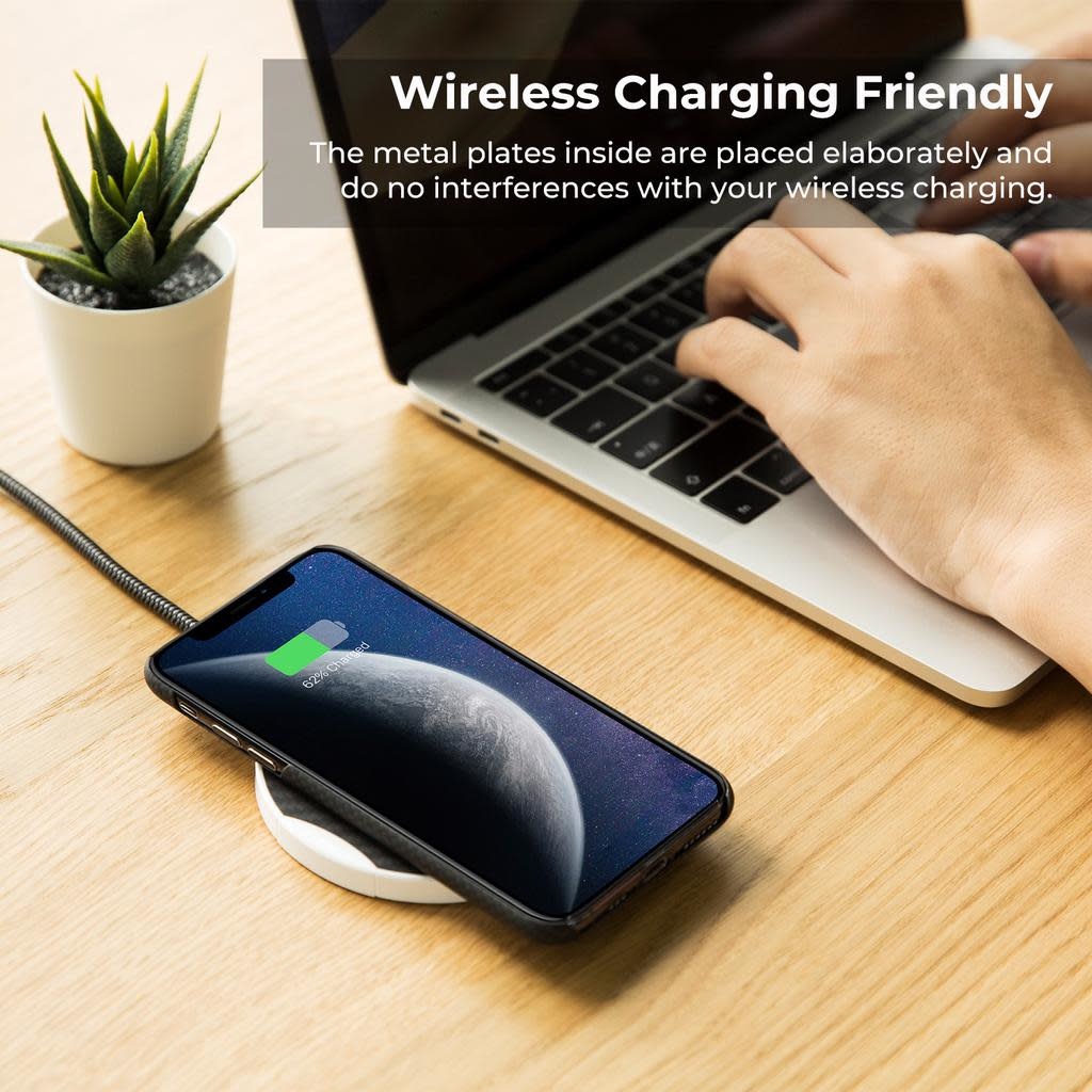 Pitaka Aramid MagEZ Case for iPhone 11 Pro - Black/Grey Twill