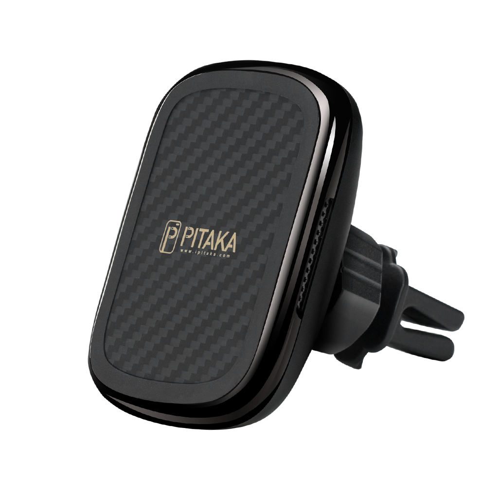 Pitaka Magnetic MagEzMount Qi  Wirelessly Charger - Car Vent