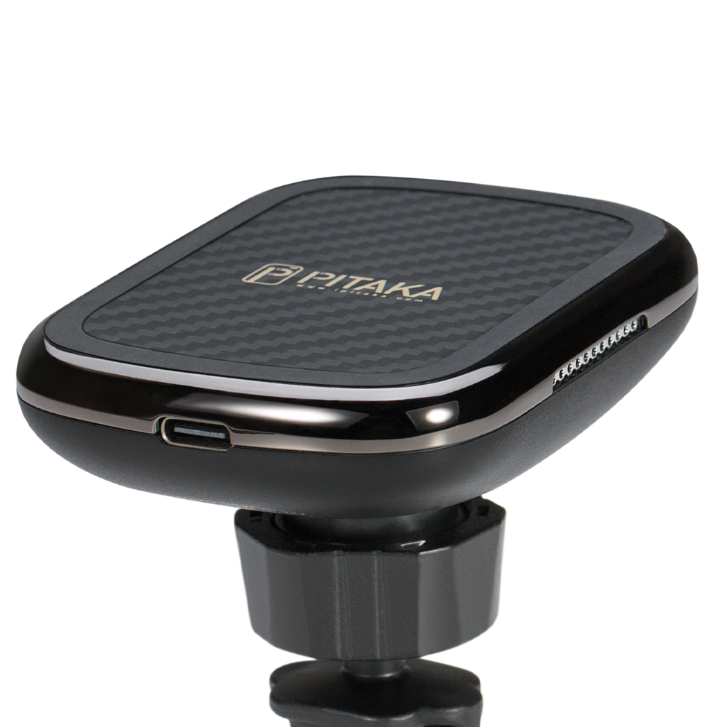 Pitaka Magnetic MagEzMount Qi Wirelessly Charger - Car Vent