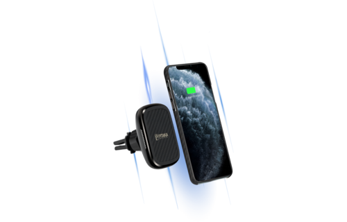 Pitaka Magnetic MagEzMount Qi  Wirelessly Charger - Car Vent