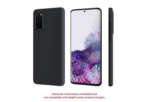 Pitaka Aramid Air Case for Samsung Galaxy S20 - Black/Grey Twill