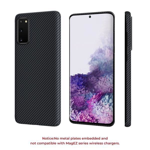 Pitaka Aramid Air Case for Samsung Galaxy S20 - Black/Grey Twill
