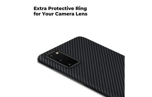 Pitaka Aramid Air Case for Samsung Galaxy S20 - Black/Grey Twill