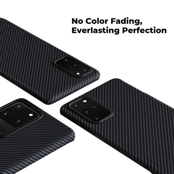 Pitaka Aramid Air Case for Samsung Galaxy S20 - Black/Grey Twill