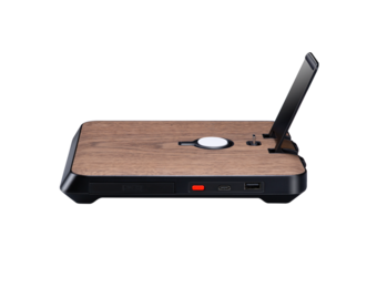 Pitaka Air Omani Lite Ultimate Wireless Charging Satation - Wood Grain