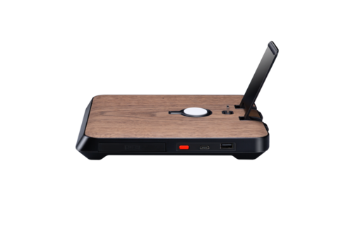 Pitaka Air Omani Lite Ultimate Wireless Charging Satation - Wood Grain