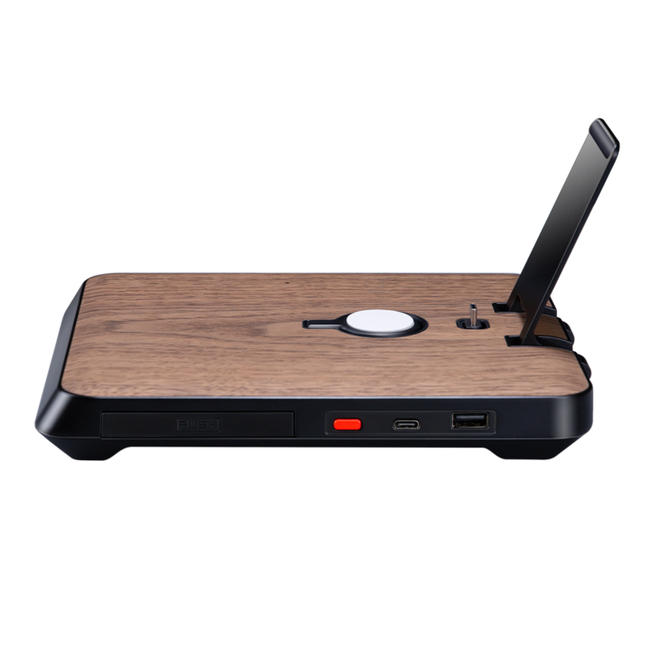 Pitaka Air Omani Lite Ultimate Wireless Charging Satation - Wood Grain