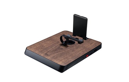 Pitaka Air Omani Lite Ultimate Wireless Charging Satation - Wood Grain