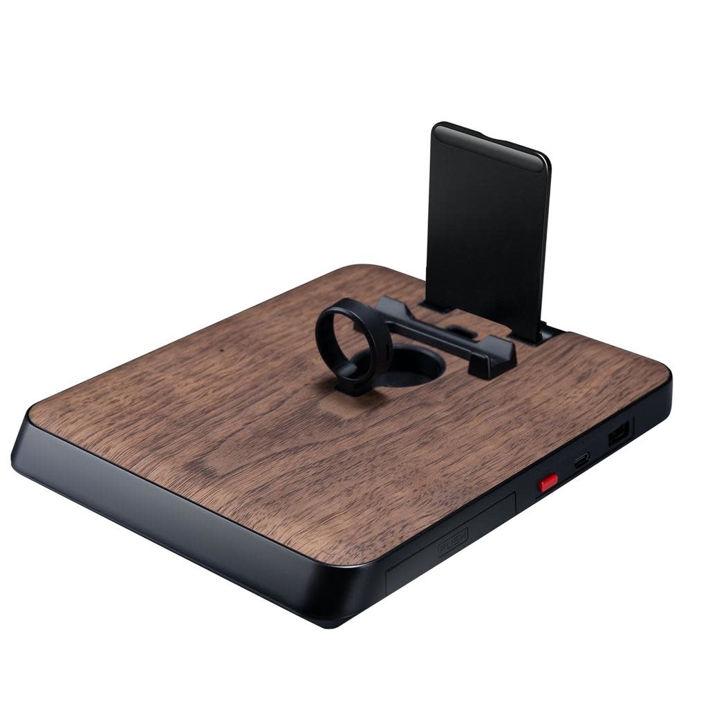 Pitaka Air Omani Lite Ultimate Wireless Charging Satation - Wood Grain