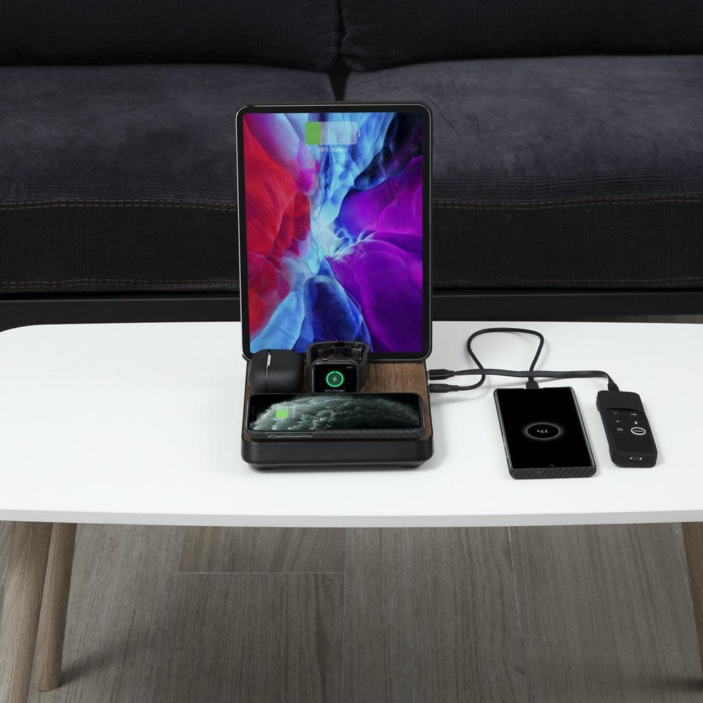 Pitaka Air Omani Lite Ultimate Wireless Charging Satation - Wood Grain