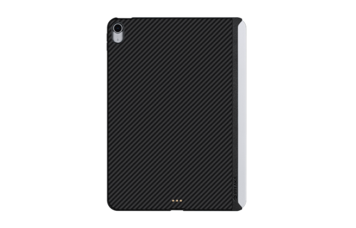 Pitaka Aramid Karbon Fiber MagEZ Case for iPad Air 10.9” / iPad Pro 11” 1st-Gen (fit Smart/MagicKeyboard) - Black/Grey Twill
