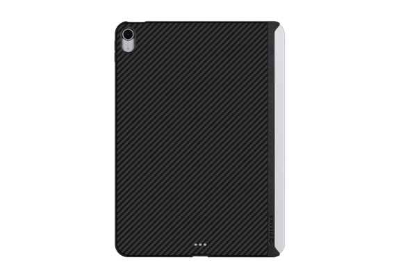 Pitaka Aramid Karbon Fiber MagEZ Case for iPad Air 10.9” / iPad Pro 11” 1st-Gen (fit Smart/MagicKeyboard) - Black/Grey Twill