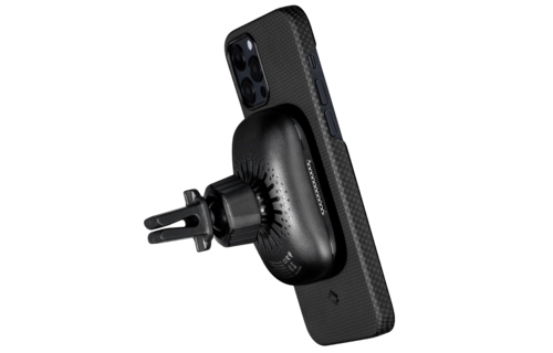 Pitaka Aramid Karbon Fiber MagEz Case for iPhone 12 / 12 Pro - Black/Grey Plain