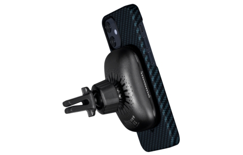 Pitaka Aramid Karbon Fiber MagEz Case for iPhone 12 Mini - Black/Blue Twill