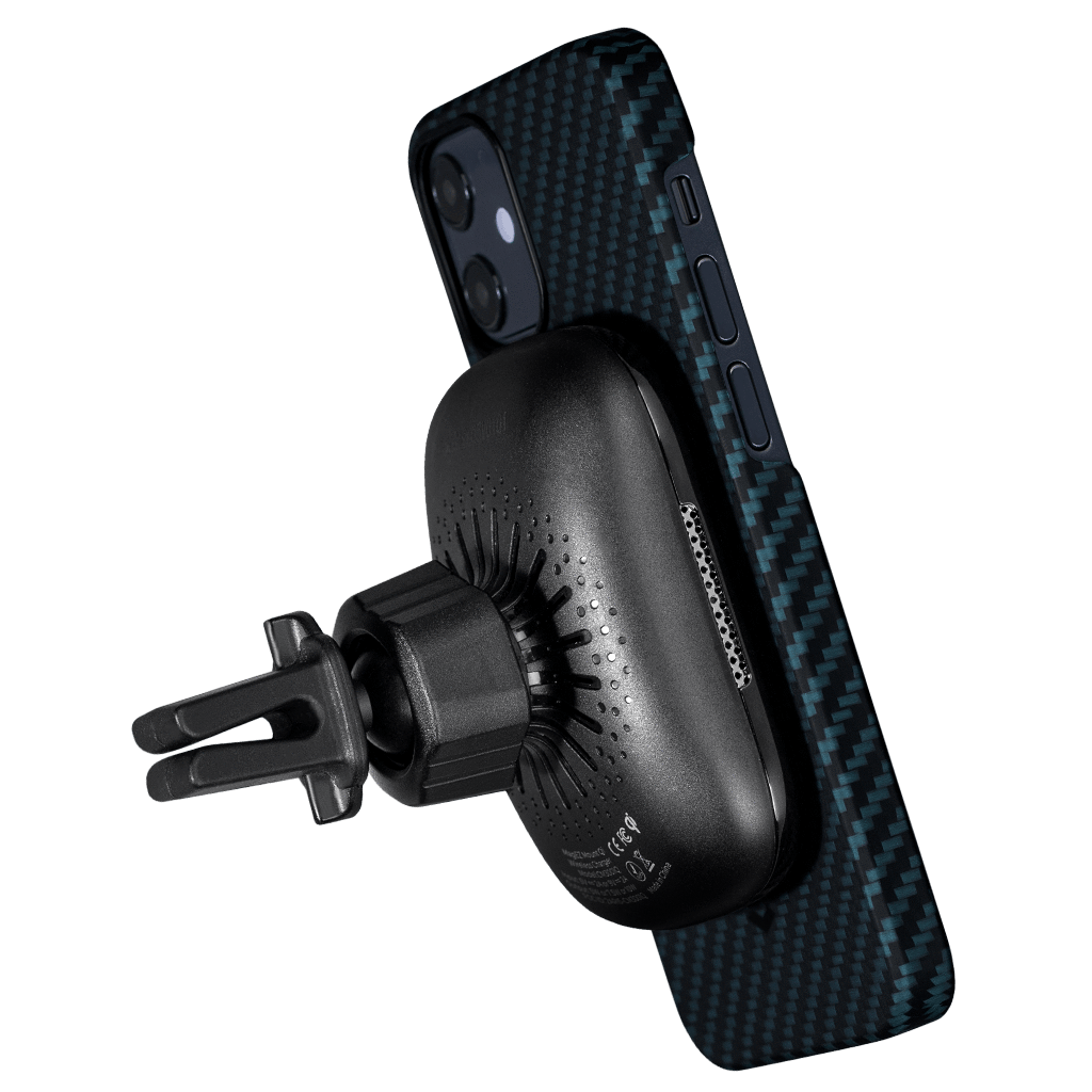 Pitaka Aramid Karbon Fiber MagEz Case for iPhone 12 Mini - Black/Blue Twill