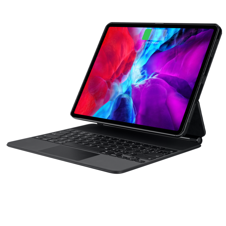 Pitaka Aramid Karbon Fiber MagEZ Case for iPad Pro 12.9” 4th-Gen (fit Smart/MagicKeyboard) - Black/Blue Twill