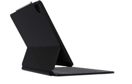 Pitaka Aramid Karbon Fiber MagEZ Case for iPad Pro 12.9” 4th-Gen (fit Smart/MagicKeyboard) - Black/Blue Twill