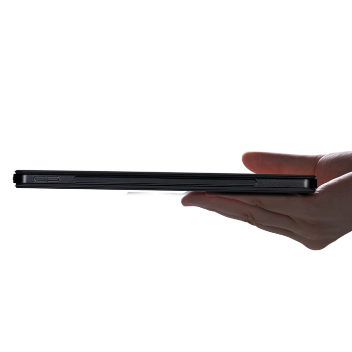 Pitaka Aramid Karbon Fiber MagEZ Case for iPad Pro 12.9” 4th-Gen (fit Smart/MagicKeyboard) - Black/Blue Twill