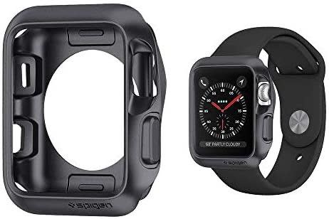 Spigen Slim Armor Case for Apple Watch 42mm  - Space Gray