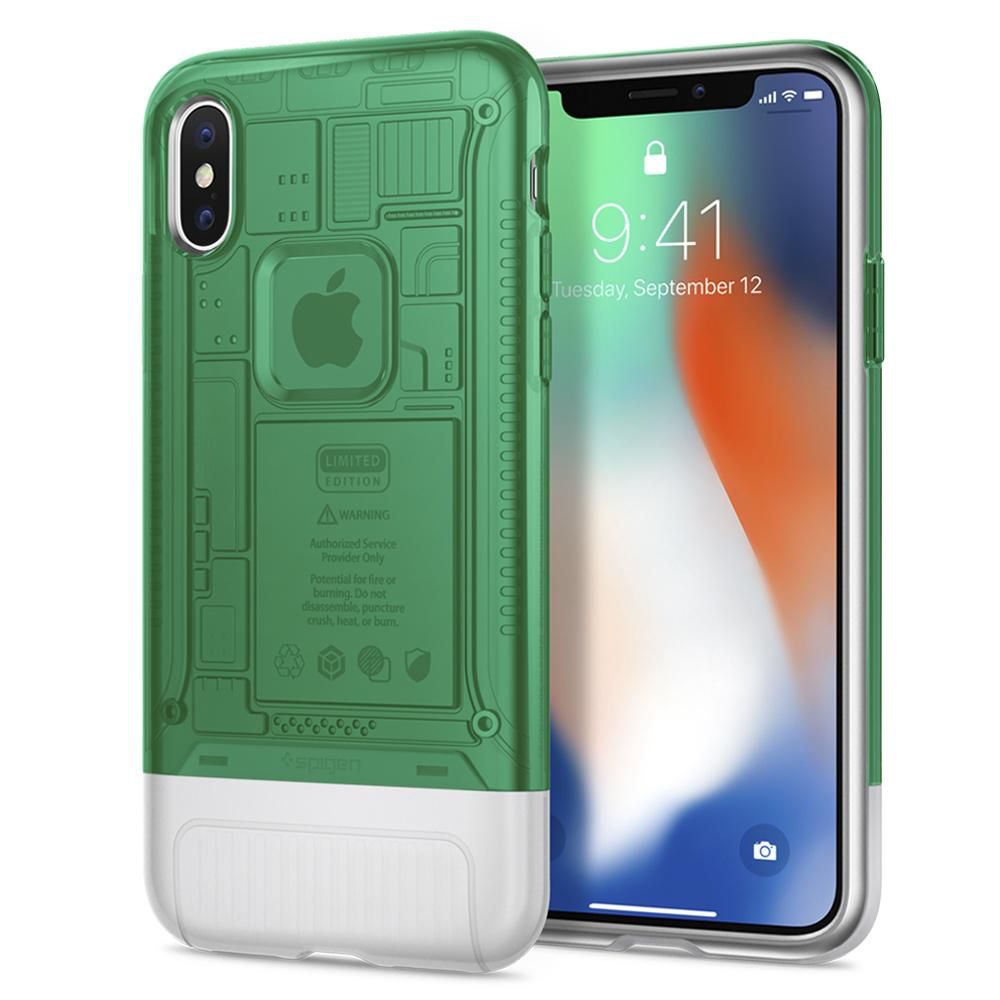 Spigen  iPhone X/Xs Classic C1 Case - Sage