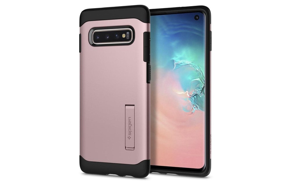 Spigen Slim Armor Case for Samsung Galaxy S10 - Rose Gold