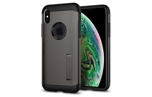 Spigen Slim Armor Case for iPhone XS Max - Gunmetal
