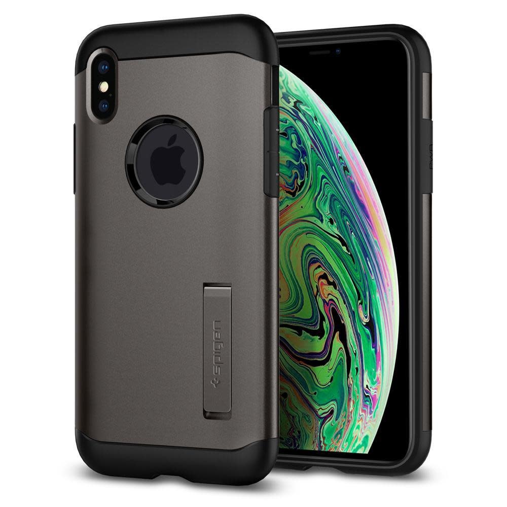 Spigen Slim Armor Case for iPhone XS Max - Gunmetal