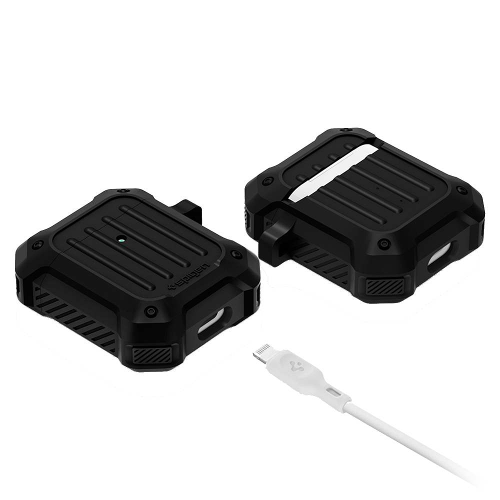 Spigen Tough Armor Case for Apple Airpods 1/2 - Black