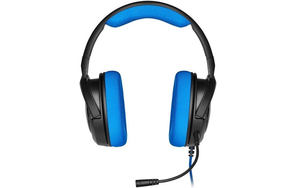 Corsair HS35 Stereo Gaming Headset Playstation - 4 PC - Mobile - Blue