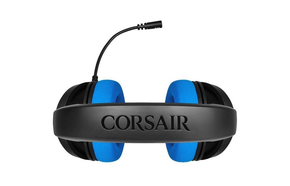 Corsair HS35 Stereo Gaming Headset Playstation - 4 PC - Mobile - Blue