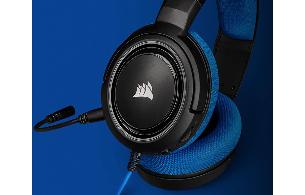 Corsair HS35 Stereo Gaming Headset Playstation - 4 PC - Mobile - Blue