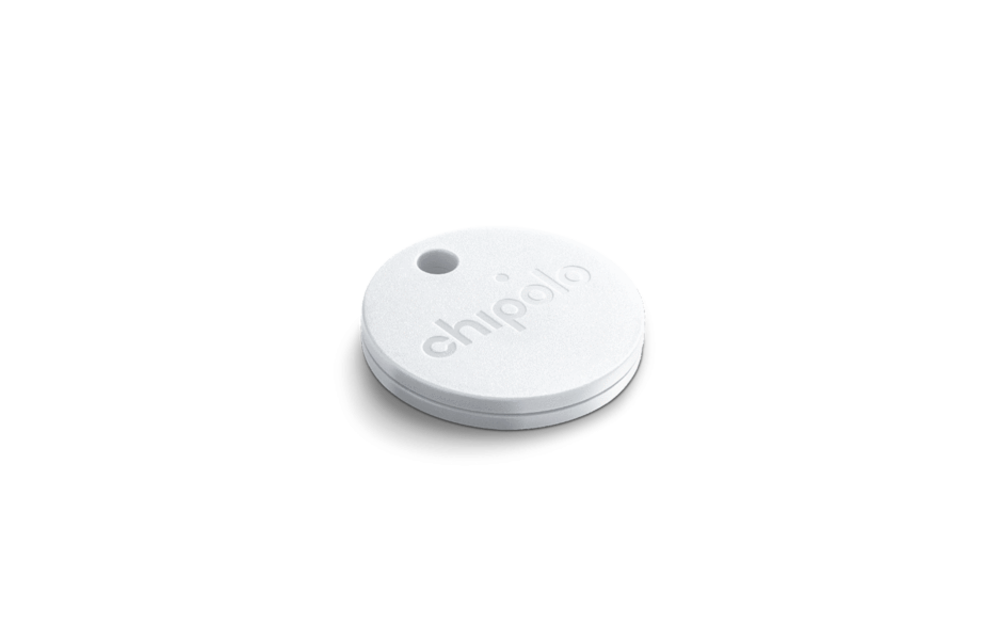 CHIPOLO Plus Smart Keyring Finds+Tracke - Pearl White