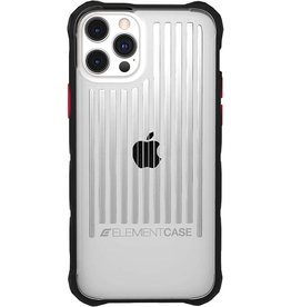 Element Element Case Special Ops Case for iPhone 12 Pro Max - Clear and Black