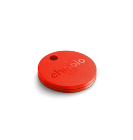 CHIPOLO CHIPOLO Plus Smart Keyring Finds+Tracke - Coral Red