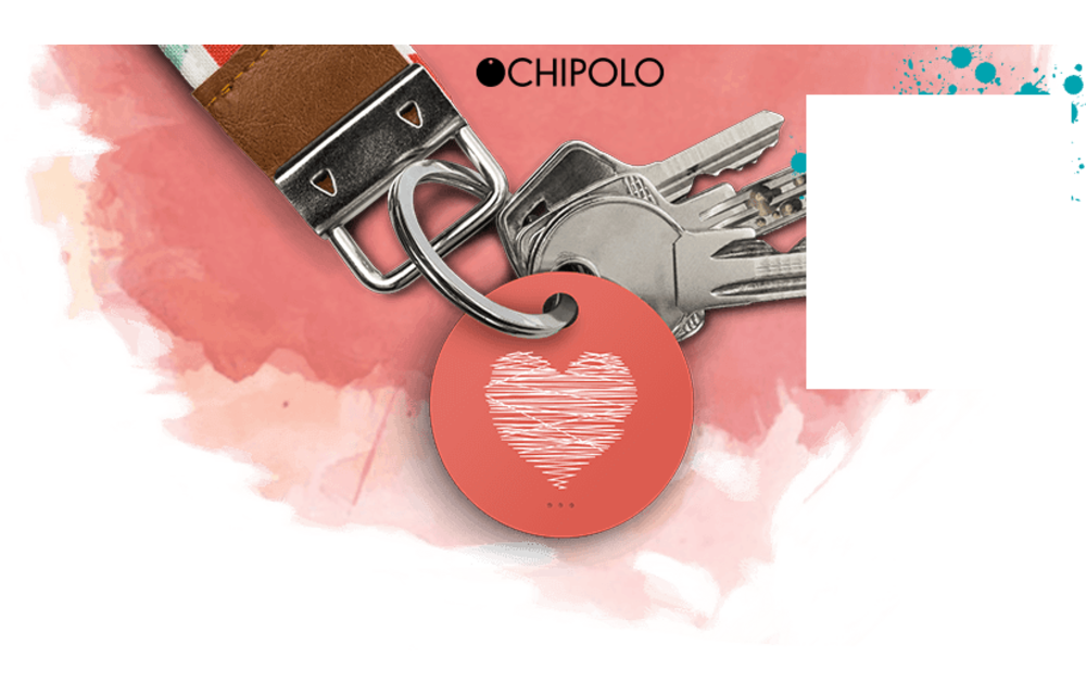 CHIPOLO Plus Smart Keyring finds - Valentine’s Special