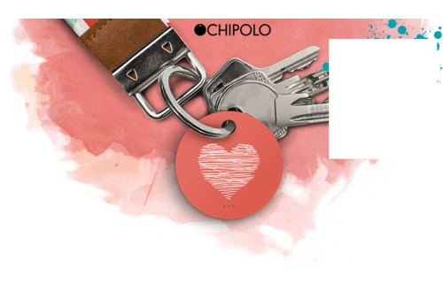 CHIPOLO Plus Smart Keyring finds - Valentine’s Special