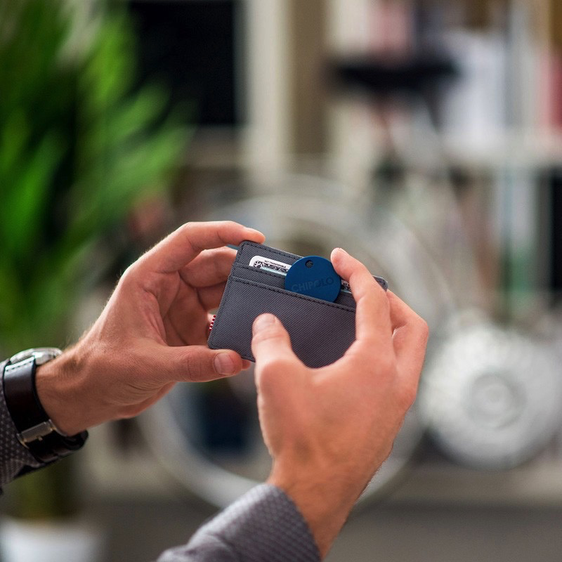 CHIPOLO Plus Smart Keyring finds - Ocean Blue