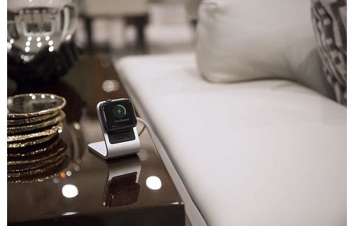 INCIPIO APPLE WATCH 38MM/42MM CHARGING STAND (DOES NOT INCLUDE CHARGING CABLE) - SILVER