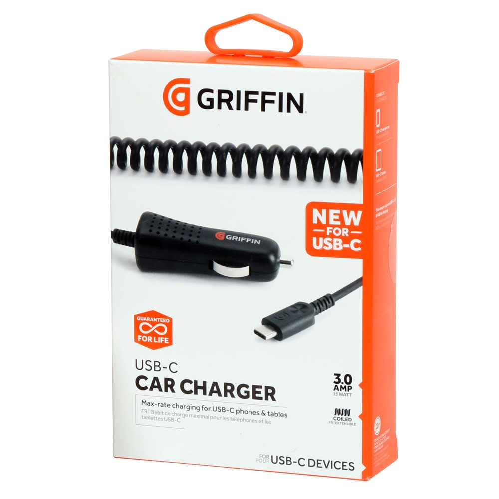 Griffin PowerJolt SE USB-C Car Charger 15W