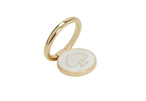 Kate Spade Stability Ring - Gold and Cream Enamel