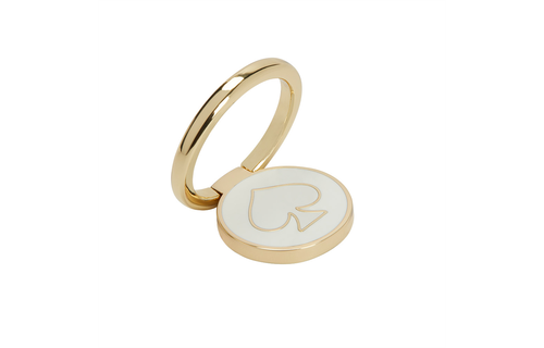 Kate Spade Stability Ring - Gold and Cream Enamel
