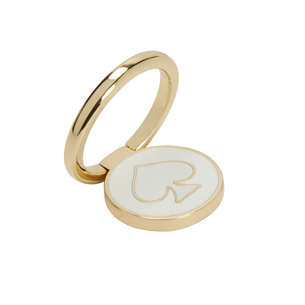 Kate Spade Stability Ring - Gold and Cream Enamel