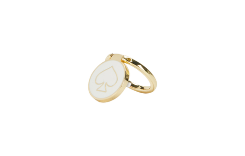 Kate Spade Stability Ring - Gold and Cream Enamel