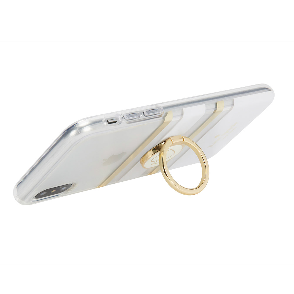 Kate Spade Stability Ring - Gold and Cream Enamel